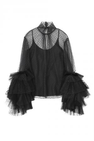 Tulle ブラウス