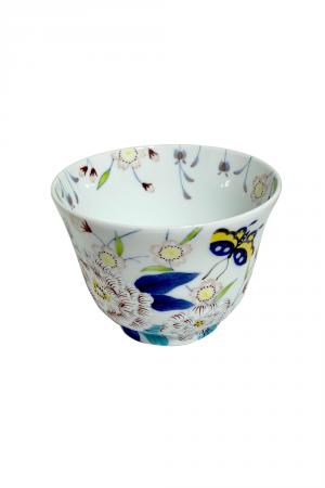 KEITAMARUYAMA オリジナル陶器【花と蝶】