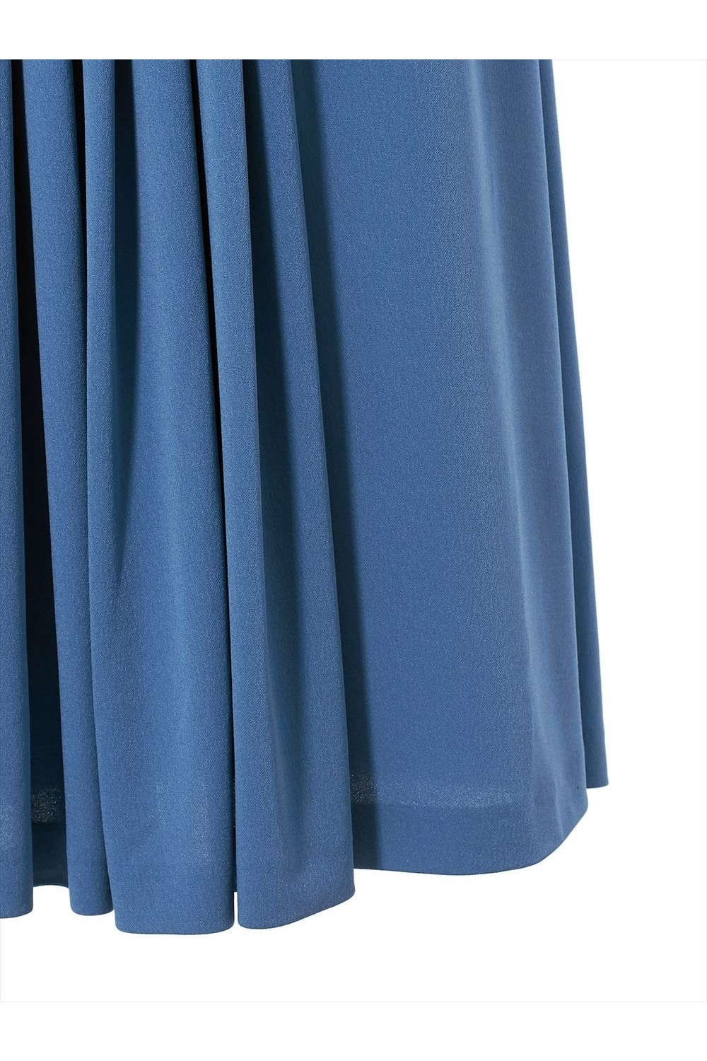 エレガント ジャージー ドレス（ブルー） 詳細画像 ブルー 3