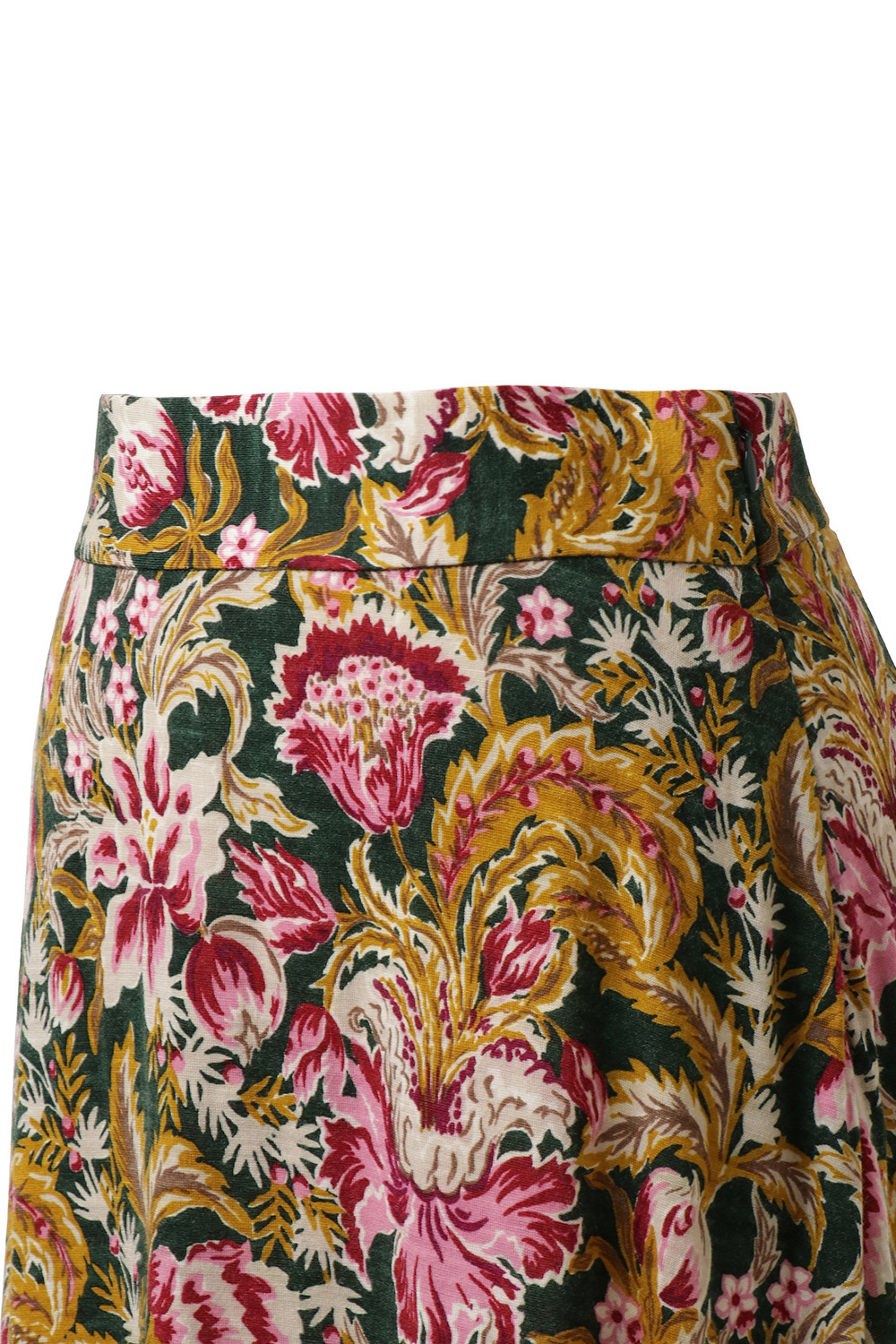 Oriental Arabesque Print スカート 詳細画像 グリーン 7