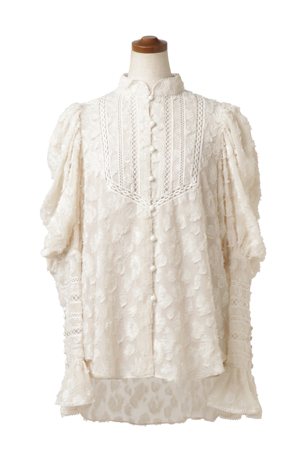 商品詳細|KEITAMARUYAMA OFFICIAL ONLINE STORE アウトレット品も正規品 ヴィンテージ ブラウス シャツ/ブラウス(七分/長袖)
