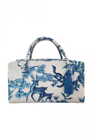 利休バッグ Toile de Jouy