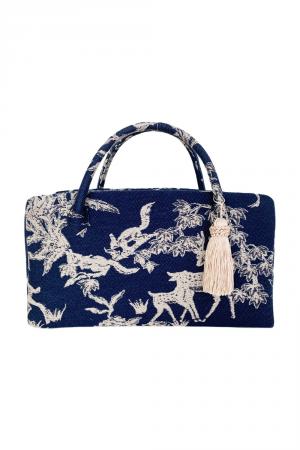 利休バッグ Toile de Jouy
