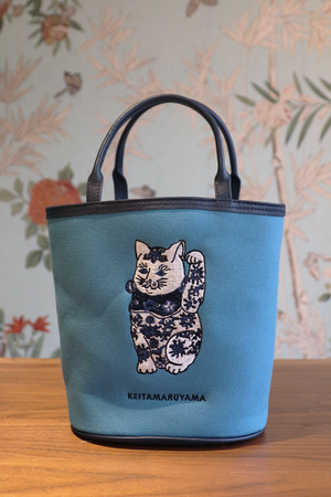 Bucket Bag　招き猫
