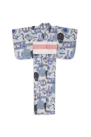 Oriental Porcelain 浴衣