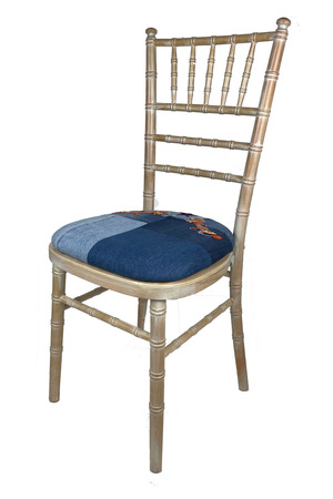 Napoleon chair (Denim Patchwork)