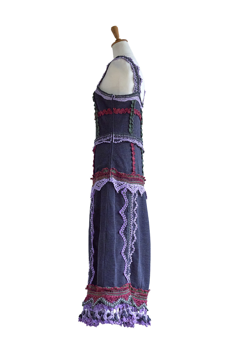 Multicolor crochet ドレス 詳細画像 イエロー 4