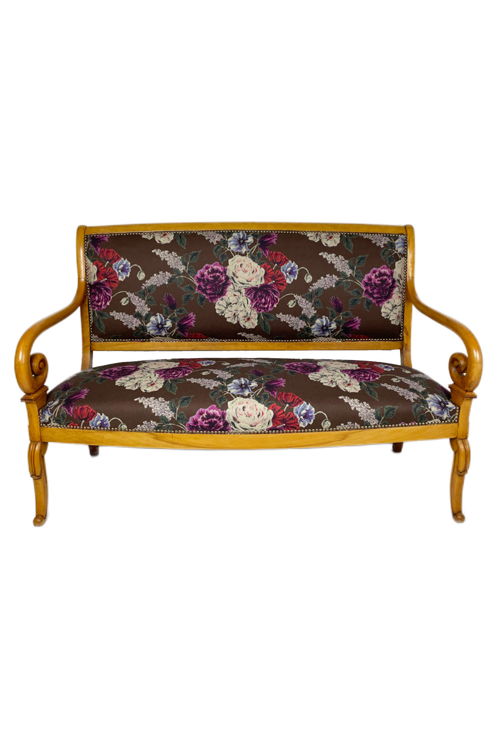 Antique Rose Vintage bench sofa 詳細画像 ブラウン 1