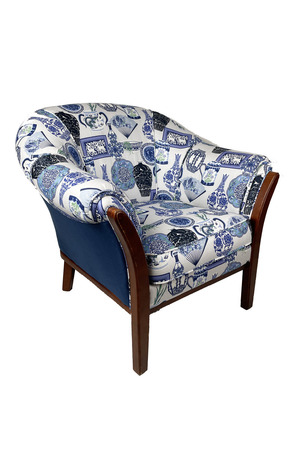 Oriental Porcelain Vintage 1-seater sofa