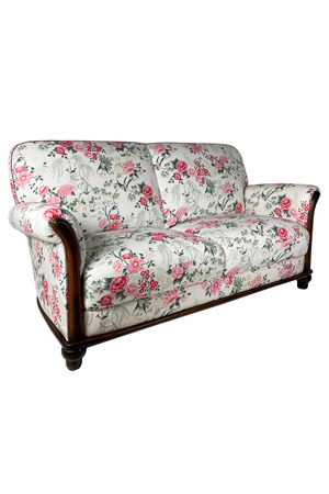 花鳥柄 Vintage 2-Seater sofa