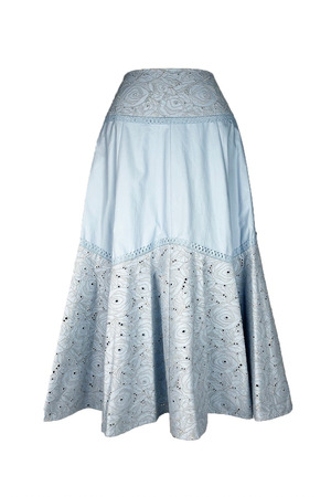 Rose Cutwork Cotton スカート