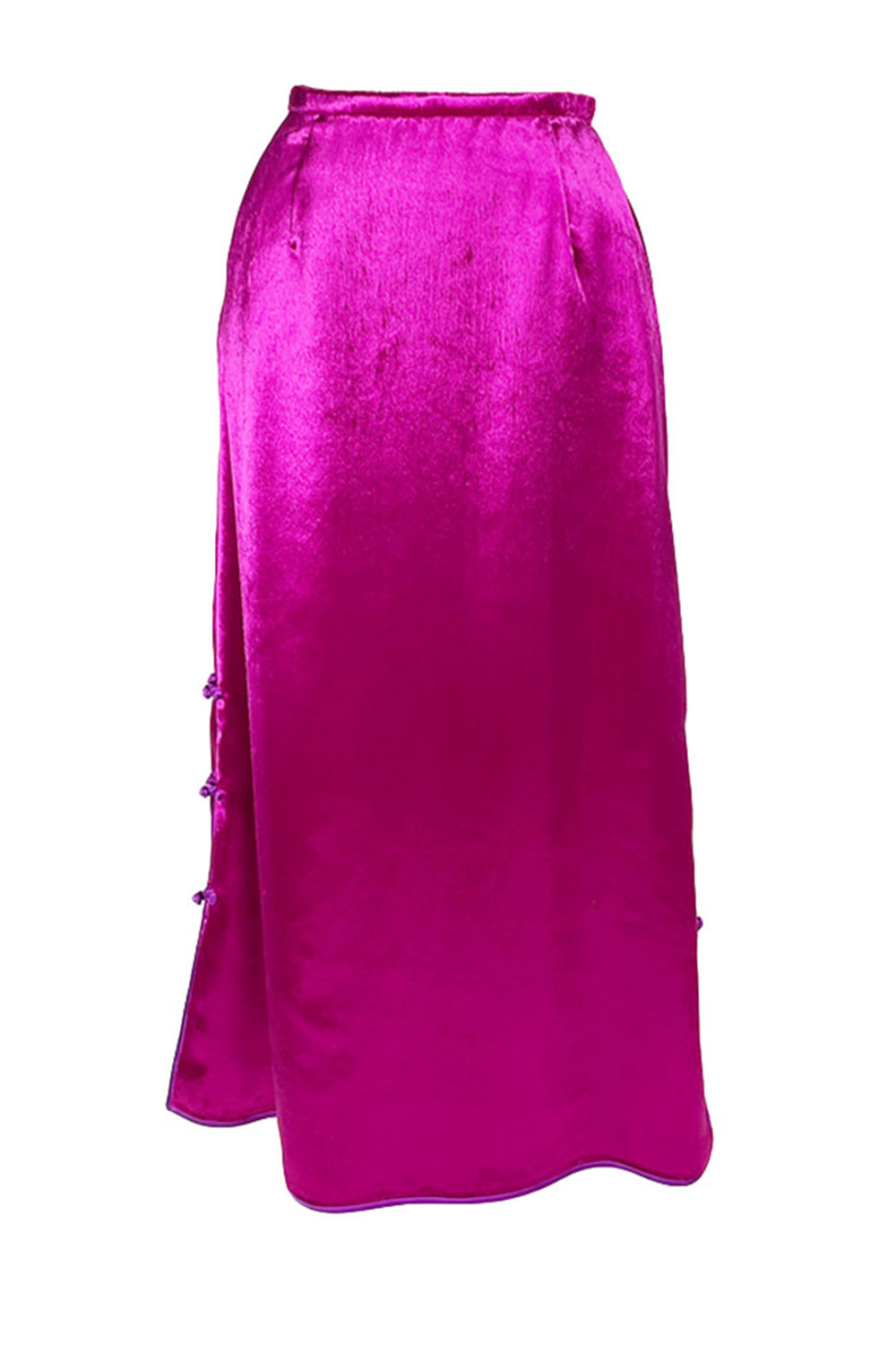 Shiny Velvet スカート 詳細画像 ピンク