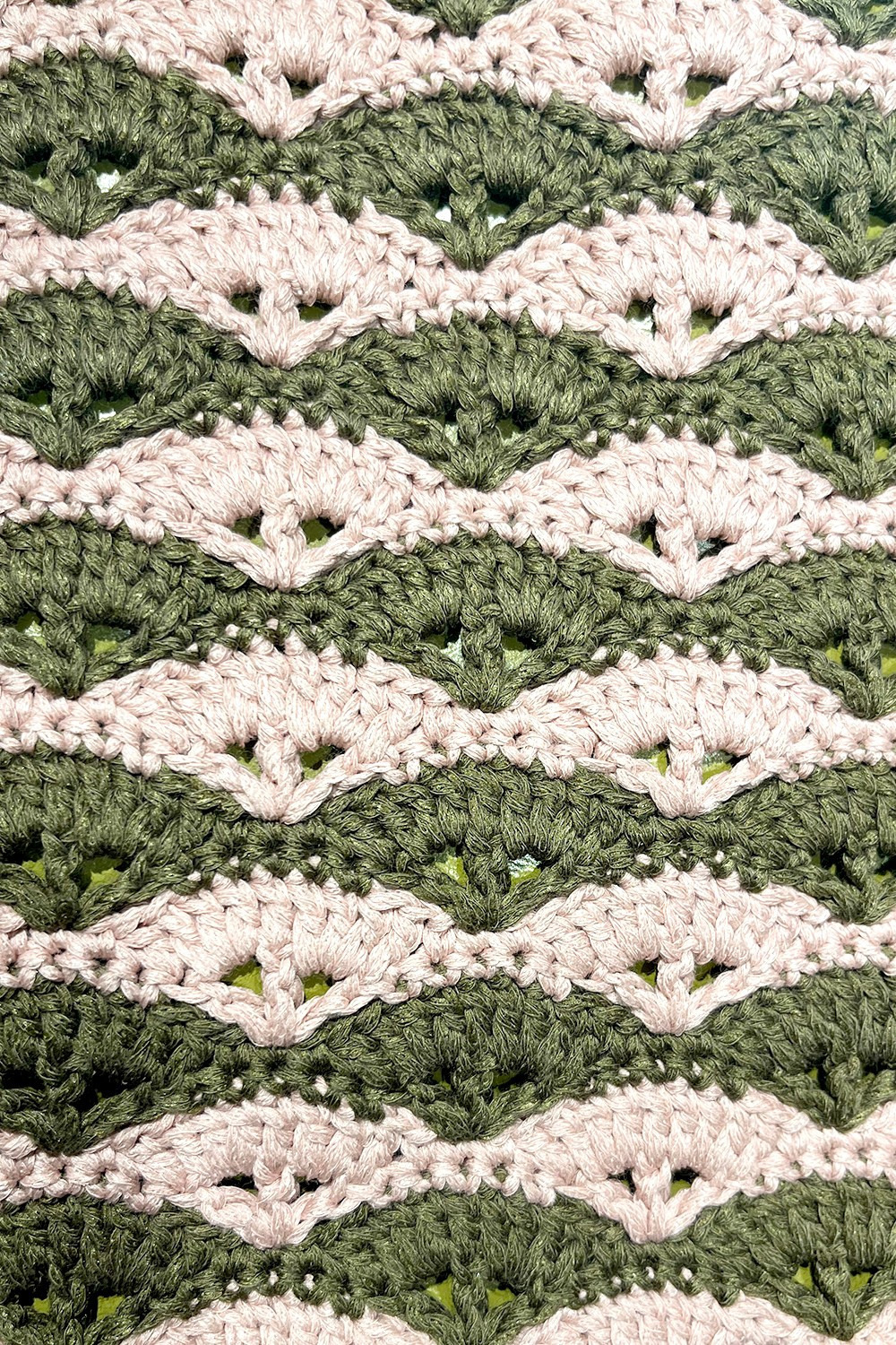 Eco Leather Crochet 2way バッグA 詳細画像 グリーン 9