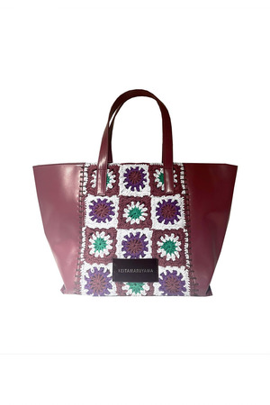 Eco Leather Crochet 2way バッグB