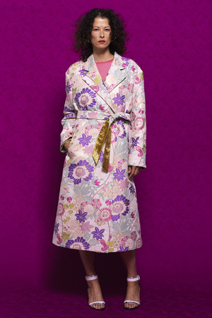 HANAKAGO Jacquard コート