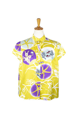 YUKATA Print China ブラウス