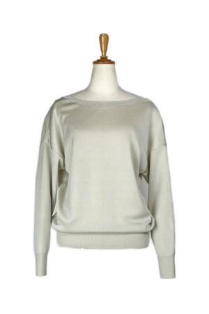 Silk Color Knit Cache-coeur