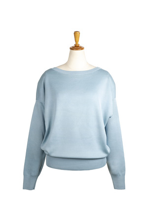Silk Color Knit Cache-coeur