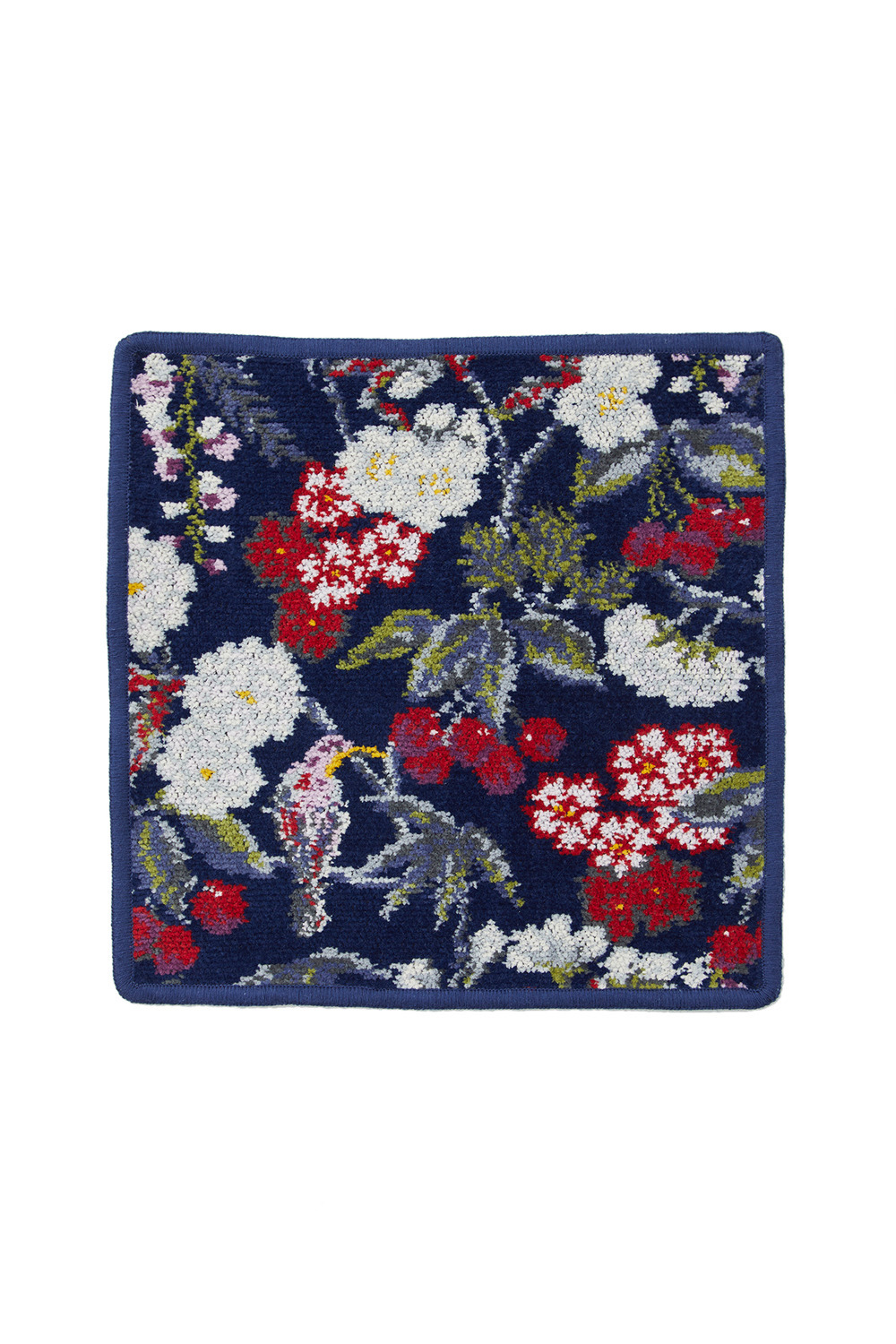 FEILER × KEITAMARUYAMA Botanical Cherry Handkerchief 詳細画像 ネイビー
