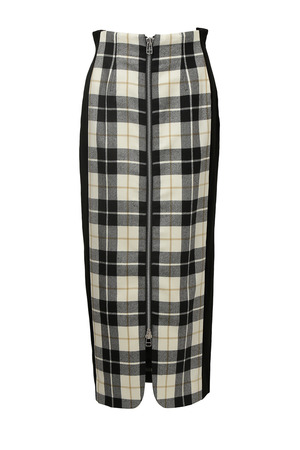 Monochrome Check スカート