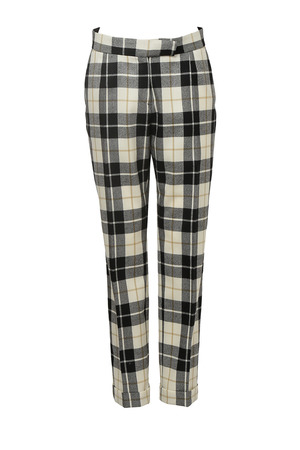 Monochrome Check パンツ