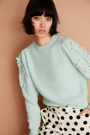 Violet Hand Motif PO ニット