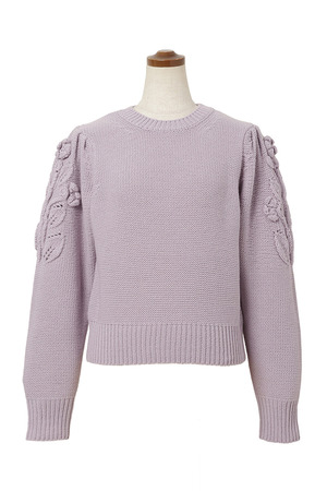 Violet Hand Motif PO ニット