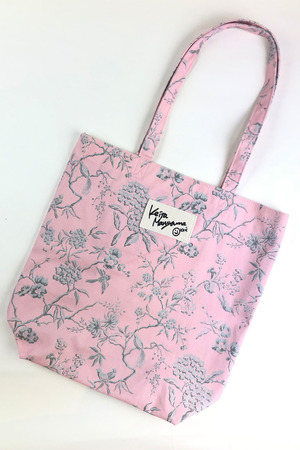 陶器小花 Print トートバッグ