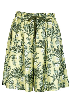 Island Wall Print ショートパンツ