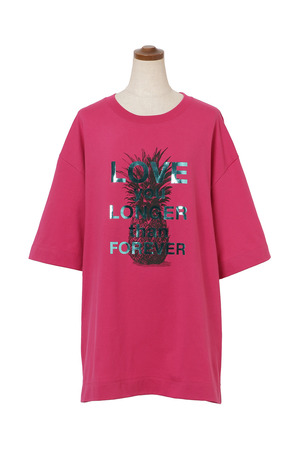 Pineapple Print Men's Tシャツ