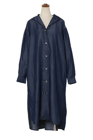 Tencel Denim Sailor シャツドレス