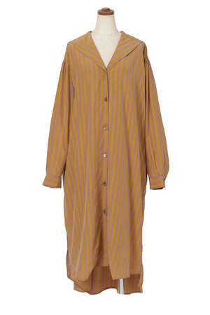 Stripe Sailor シャツドレス