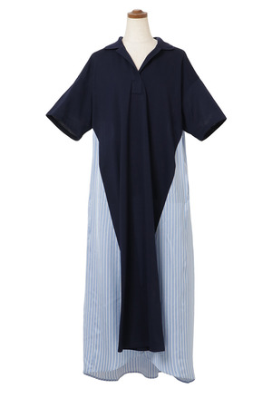 Stripe Polo ワンピース