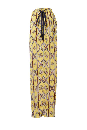 最新作 完売 NINE Stripe Flower Print Skirt 