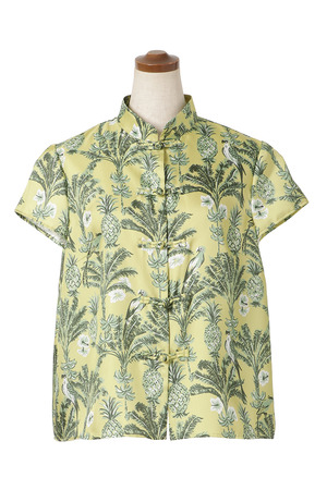 Island Wall Print China ブラウス