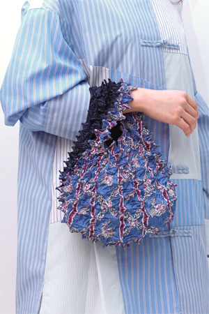 BUNZABURO collaborate Petite Sac (Stripe Flower)