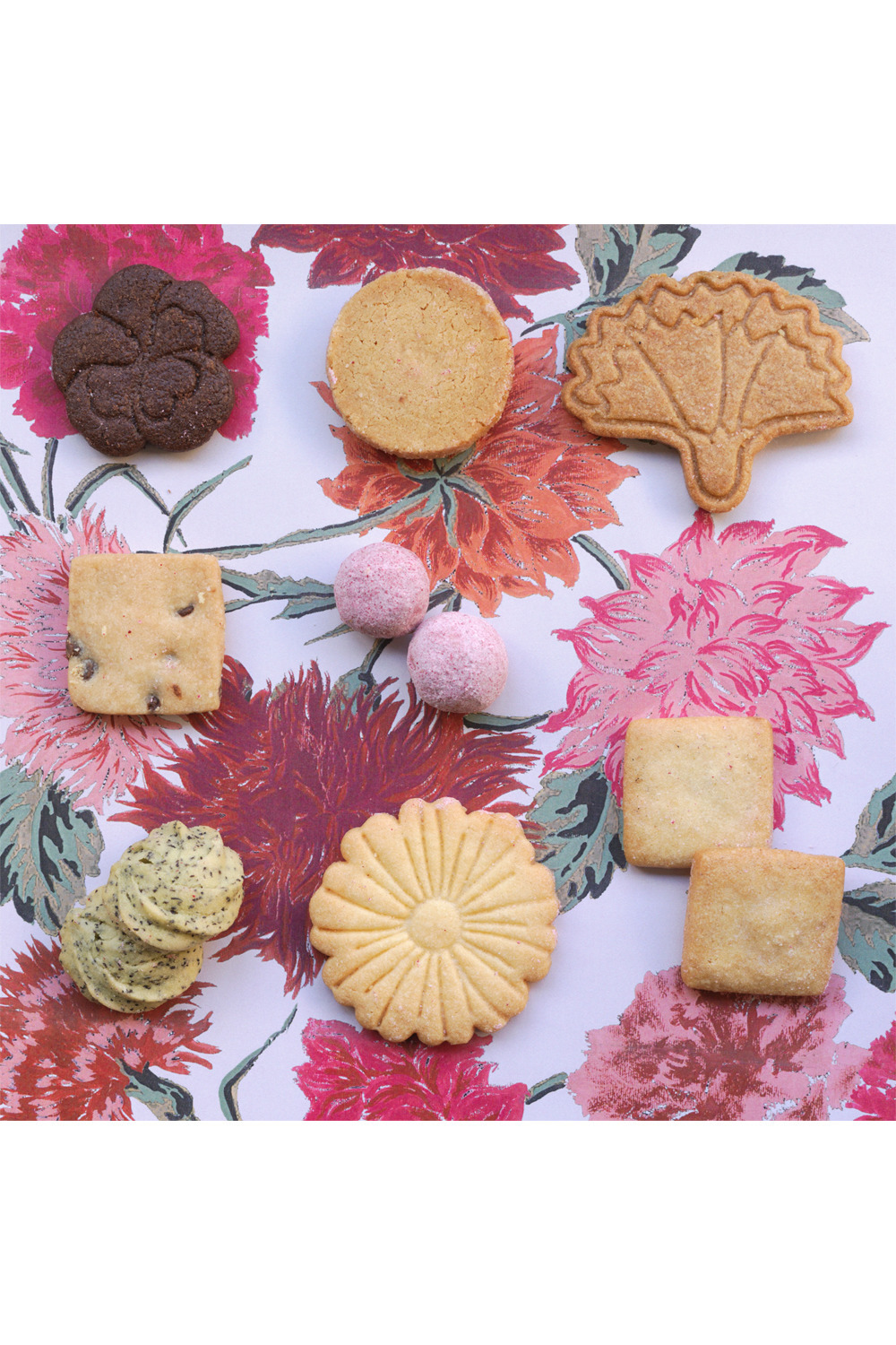 【通常配送】詰合せクッキー缶 (Carnation & Dahlia) 詳細画像 ピンク 3