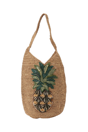 Pineapple Couture embroidery バッグ