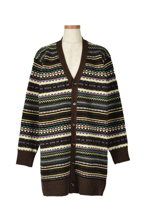 Wendelborn Surreal Fair Isle ハンド ニット Wendelborn Surreal Fair Isle ハンド ニット