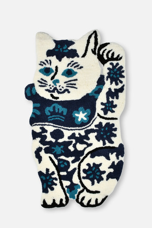 【MIYOSHI RUG】Collaboration 招き猫ラグ