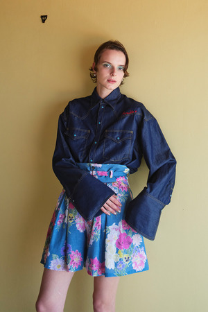 Wild Flower print ショートパンツ｜KEITAMARUYAMA OFFICIAL ONLINE STORE