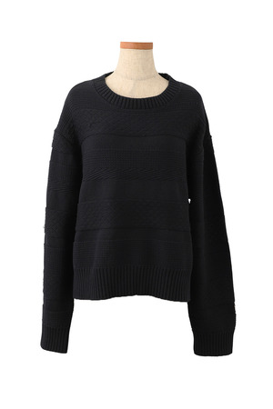 Boarder Knit プルオーバー