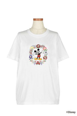 「Disney」 embroidery Tシャツ