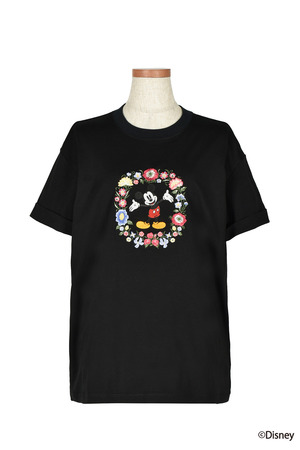 「Disney」 embroidery Tシャツ