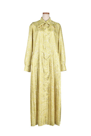 Flower Collage Pleats ワンピース