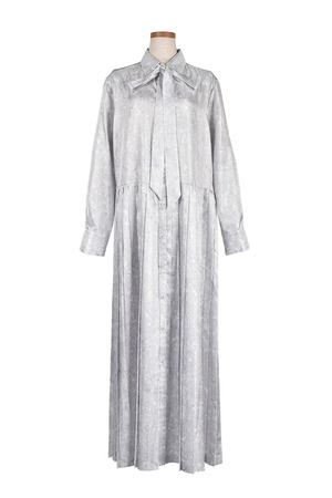 Flower Collage Pleats ワンピース