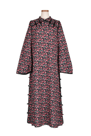 Floral Print China ワンピース