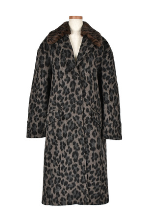 Leopard WOOL コート