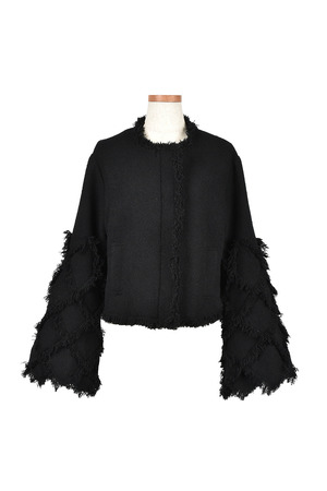 Fringe Tweed ジャケット
