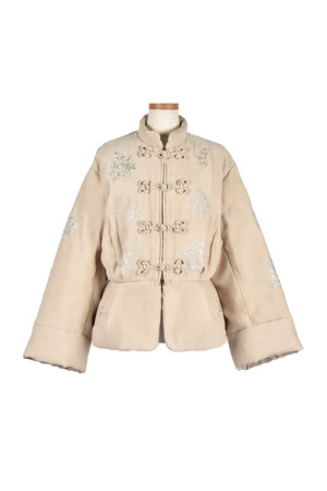 VintageFlower embroidery China ジャケット